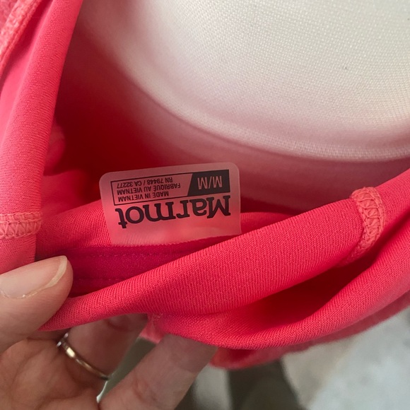 Pink Marmot Long Sleeve Hoodie - Picture 5 of 5